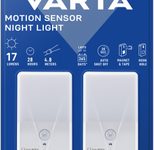 VARTA LED-Außenleuchten mit Bewegungsmelder weiß
