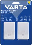 VARTA LED-Außenleuchten mit Bewegungsmelder weiß