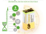 GP Batterie E-Block 9 V