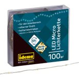 Idena Lichterkette 10.2 m silber