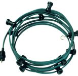 BACHMANN Lichterkette 20 m dunkelgrün