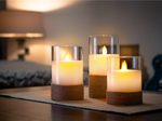 goobay LED-Kerzen weiß