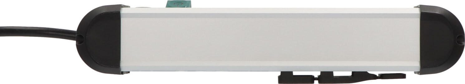 brennenstuhl Steckdosenleiste mit Schalter Premium-Alu-Line  1.8 m