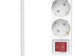 Hama Steckdosenleiste mit Schalter mit USB-Buchse 1.4 m