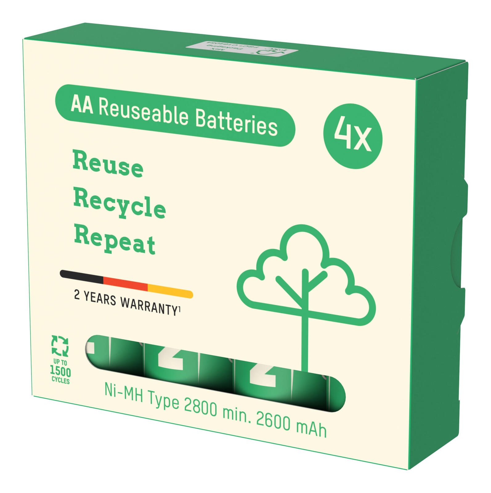 ANSMANN Batterien Mignon AA 1.2 V