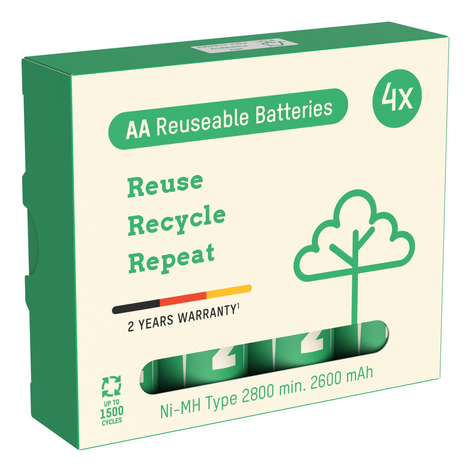 ANSMANN Batterien Mignon AA 1.2 V