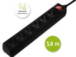 Hama Steckdosenleiste mit Schalter 3 m