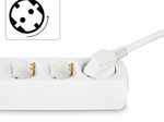 Hama Steckdosenleiste mit Schalter 1.4 m
