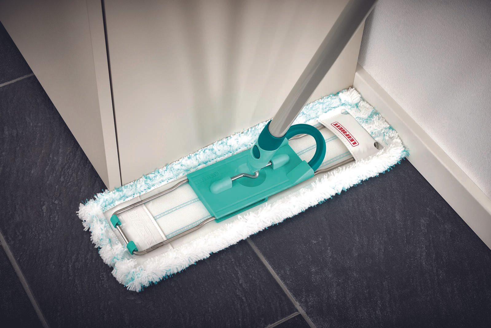 LEIFHEIT PROFI XL Micro Duo Bodenwischer  für Fliesen und Steinböden