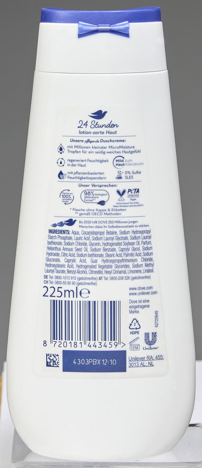 Dove Reichhaltige Pflege Duschgel 250 ml