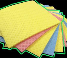 aqualine® Schwammtücher 19 cm x 18 cm