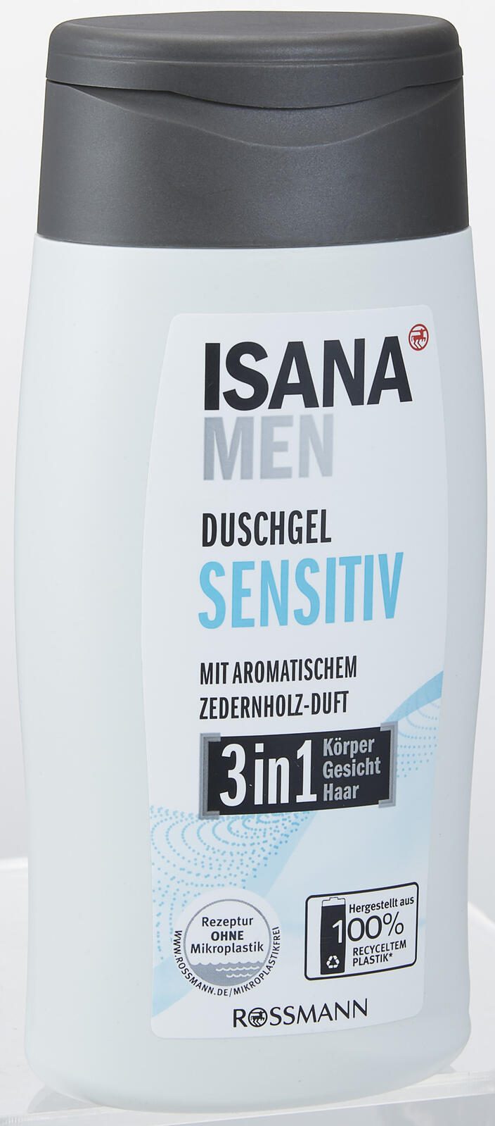 ISANA MEN 3 in 1 Sensitiv Duschgel 300 ml