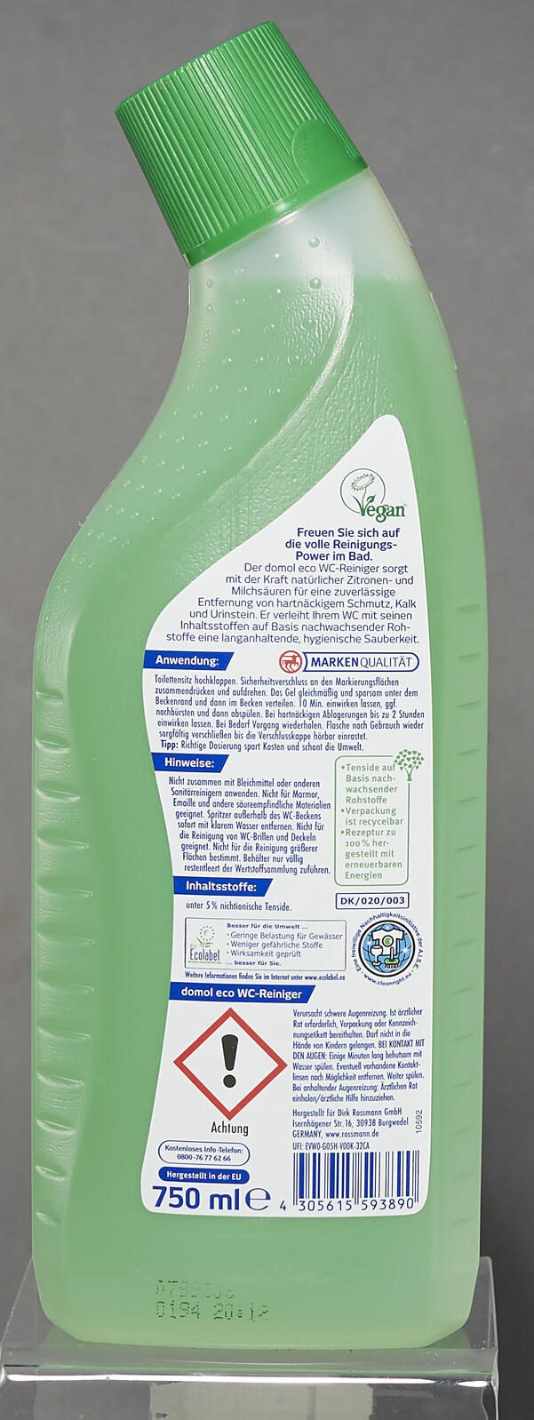 domol WC-Reiniger frisch 750,0 ml