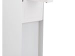 relaxdays Seifenspender 1,0 l silber