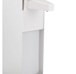 relaxdays Seifenspender 1,0 l silber