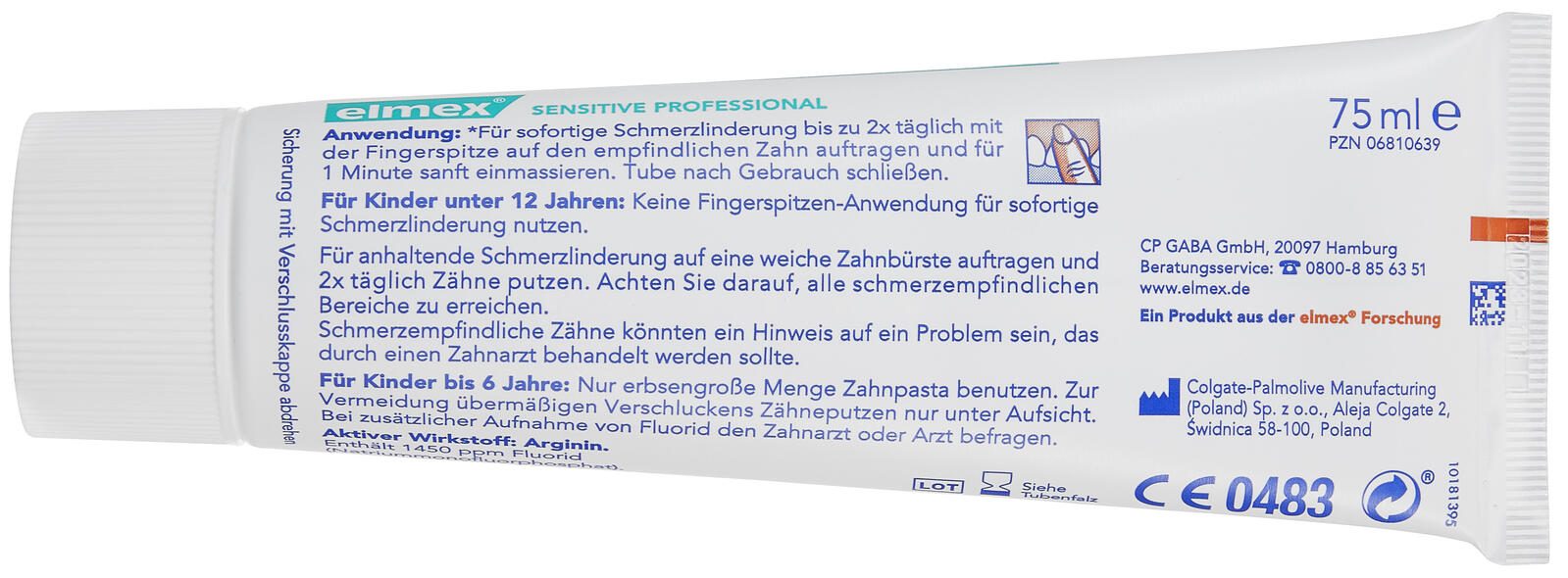 elmex Sensitive Professional Zahncreme 75 ml