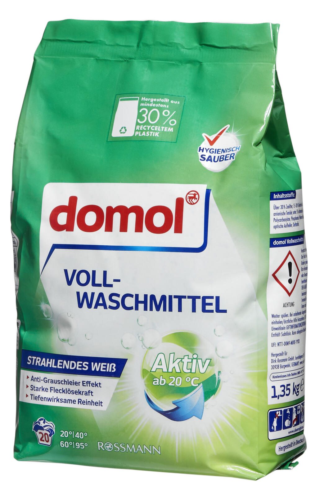domol Vollwaschmittel frisch 1,35 kg