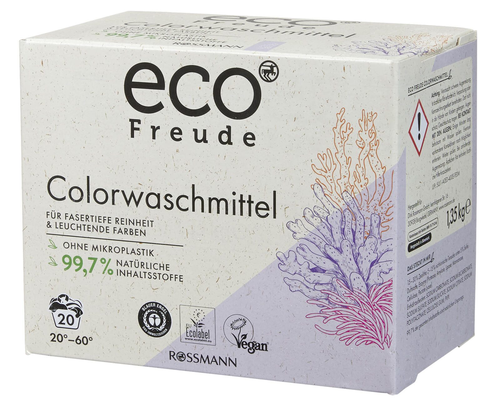 eco Freude Waschmittel frisch 1,35 kg