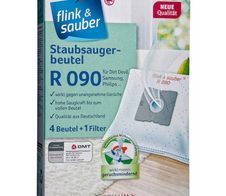 flink & sauber R 090 Staubsaugerbeutel, 4 St.