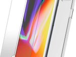 BigBen Handy-Cover Tasche + Glas für iPhone 7/8 transparent