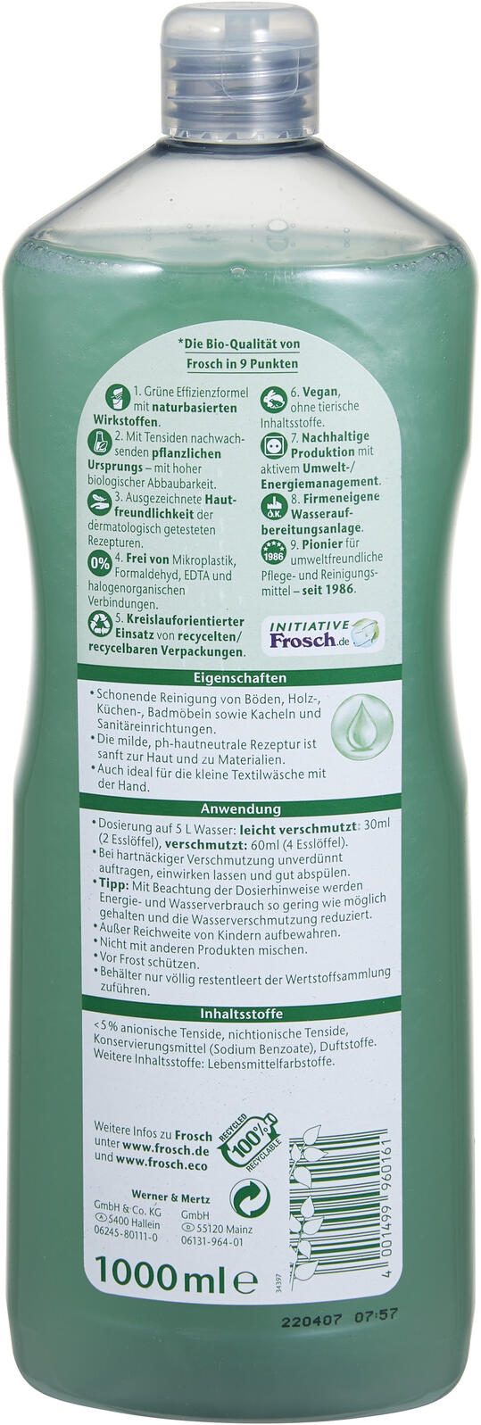 Frosch® Allzweckreiniger 1,00 l