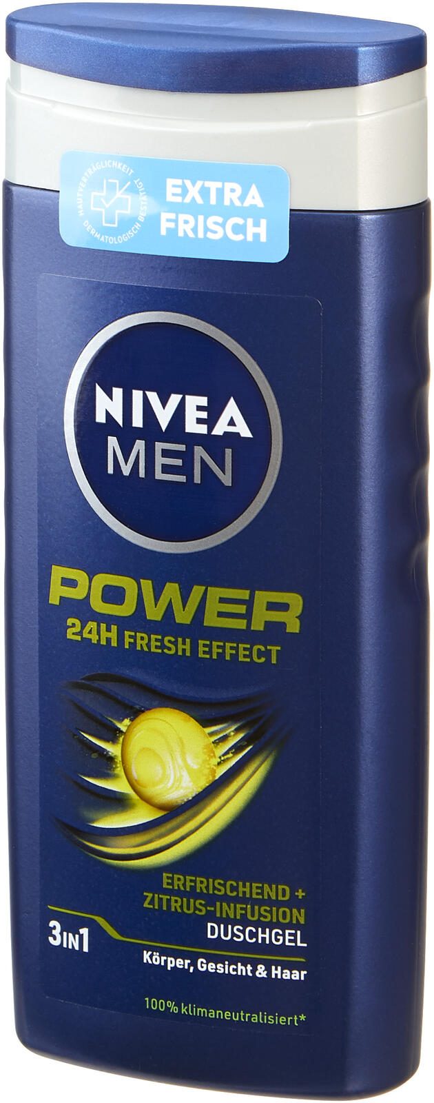 NIVEA MEN 3 in 1 Power Duschgel & Shampoo 250 ml