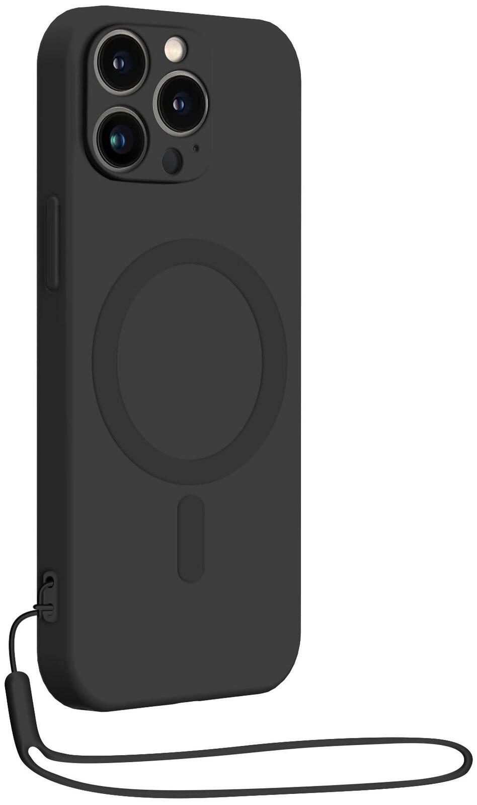BigBen Handy-Cover MagSafe Soft Case für iPhone 14 Pro schwarz