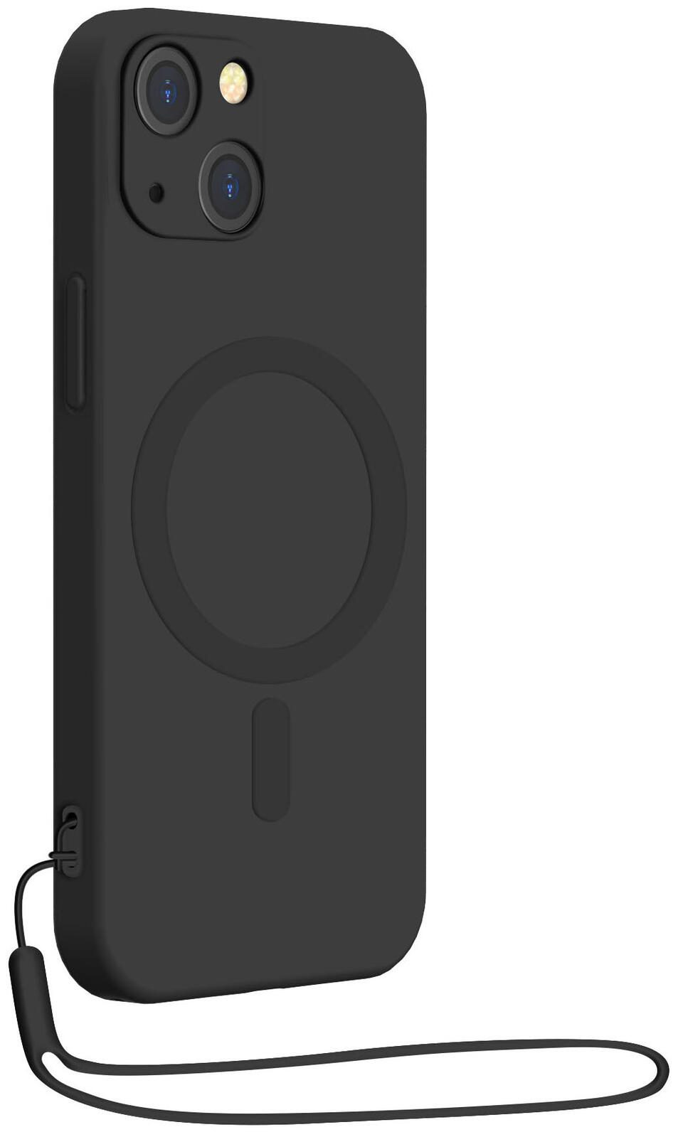 BigBen Handy-Cover MagSafe Soft Case für iPhone 14 Plus schwarz