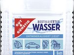 GUT&GÜNSTIG Destilliertes Wasser 3x 5 l