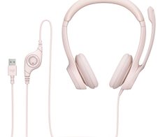 Logitech USB-Headset H390 rosa