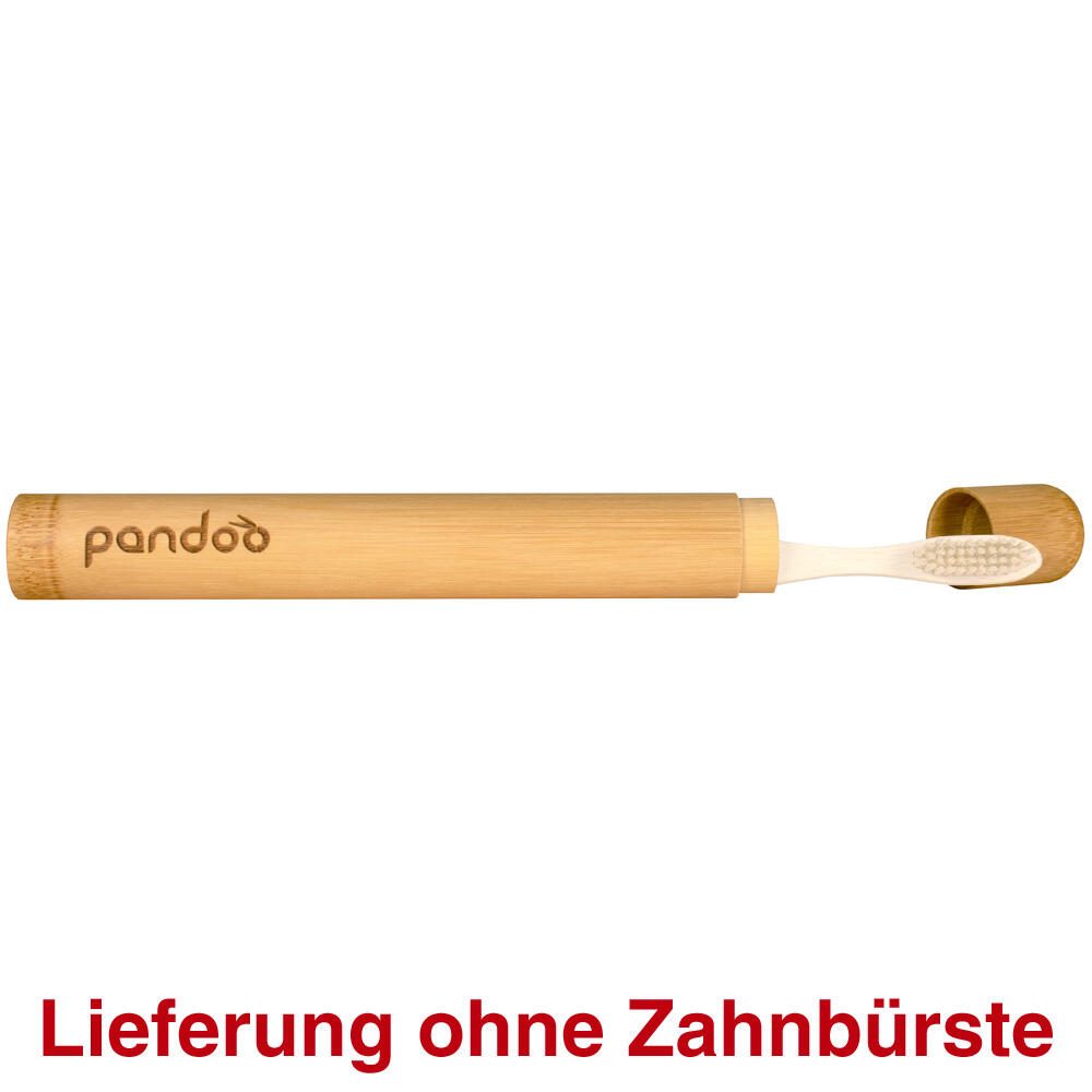 pandoo Zahnbürsten-Etui braun
