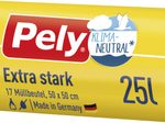 Pely Müllbeutel 25,0 l transparent