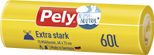 Pely Müllbeutel 60,0 l transparent