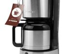 CLATRONIC KA 3805 Kaffeemaschine silber/schwarz