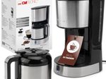 CLATRONIC KA 3805 Kaffeemaschine silber/schwarz