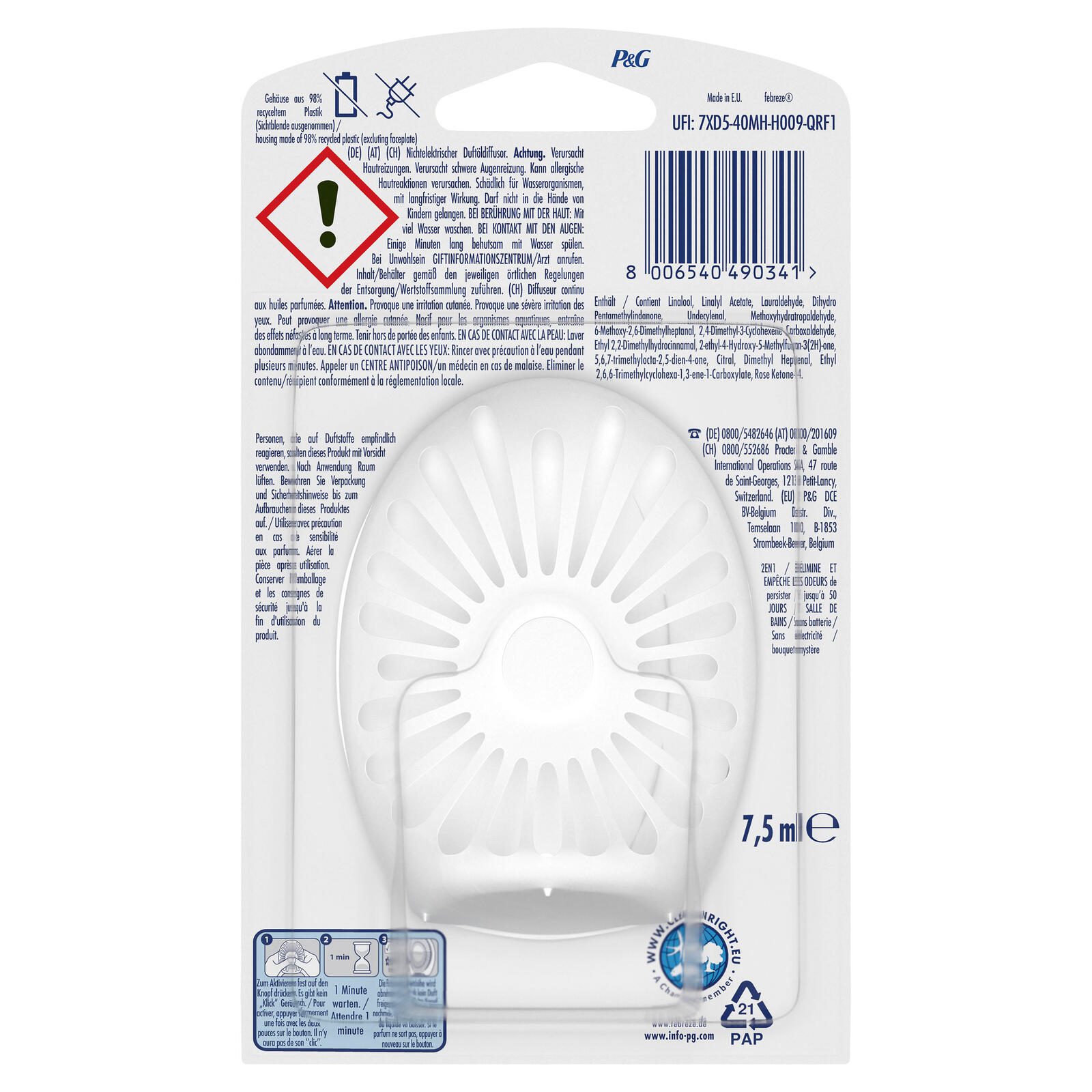 febreze Raumduft Amethyst Blütentraum 7,5 ml
