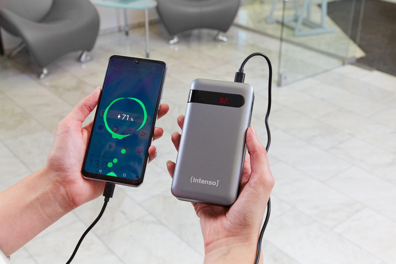Intenso PD20000  Powerbank 20 Milliampere-Stunden anthrazit