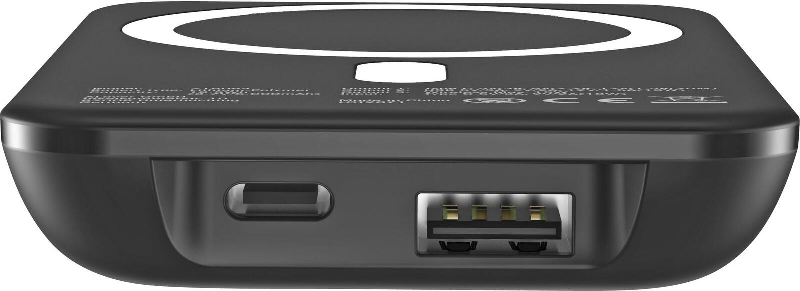 XLAYER Magnetic PD wireless Powerbank 5.000 mAh schwarz