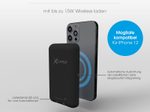 XLAYER Magnetic PD wireless Powerbank 5.000 mAh schwarz