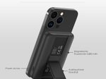 XLAYER MagFix PRO 2-in-1 wireless Powerbank 5.000 mAh schwarz