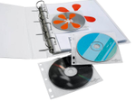 DURABLE 1er CD-/DVD-Hüllen Cover FILE abheftbar transparent, 10 St.
