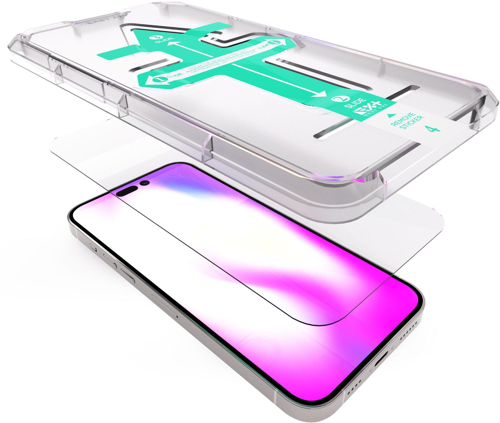 NEXT ONE Display-Schutzglas passend für Modell: iPhone 14 Pro - Apple