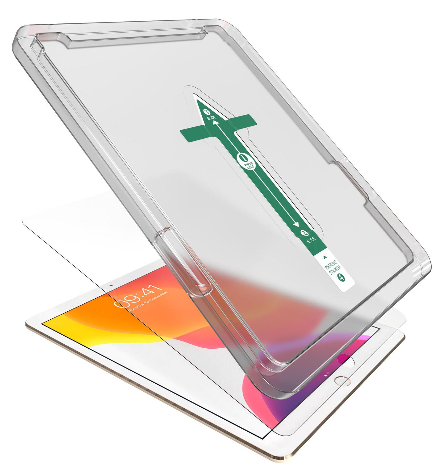 NEXT ONE Display-Schutzglas passend für Modell: iPad 7. Gen (2019) - Apple