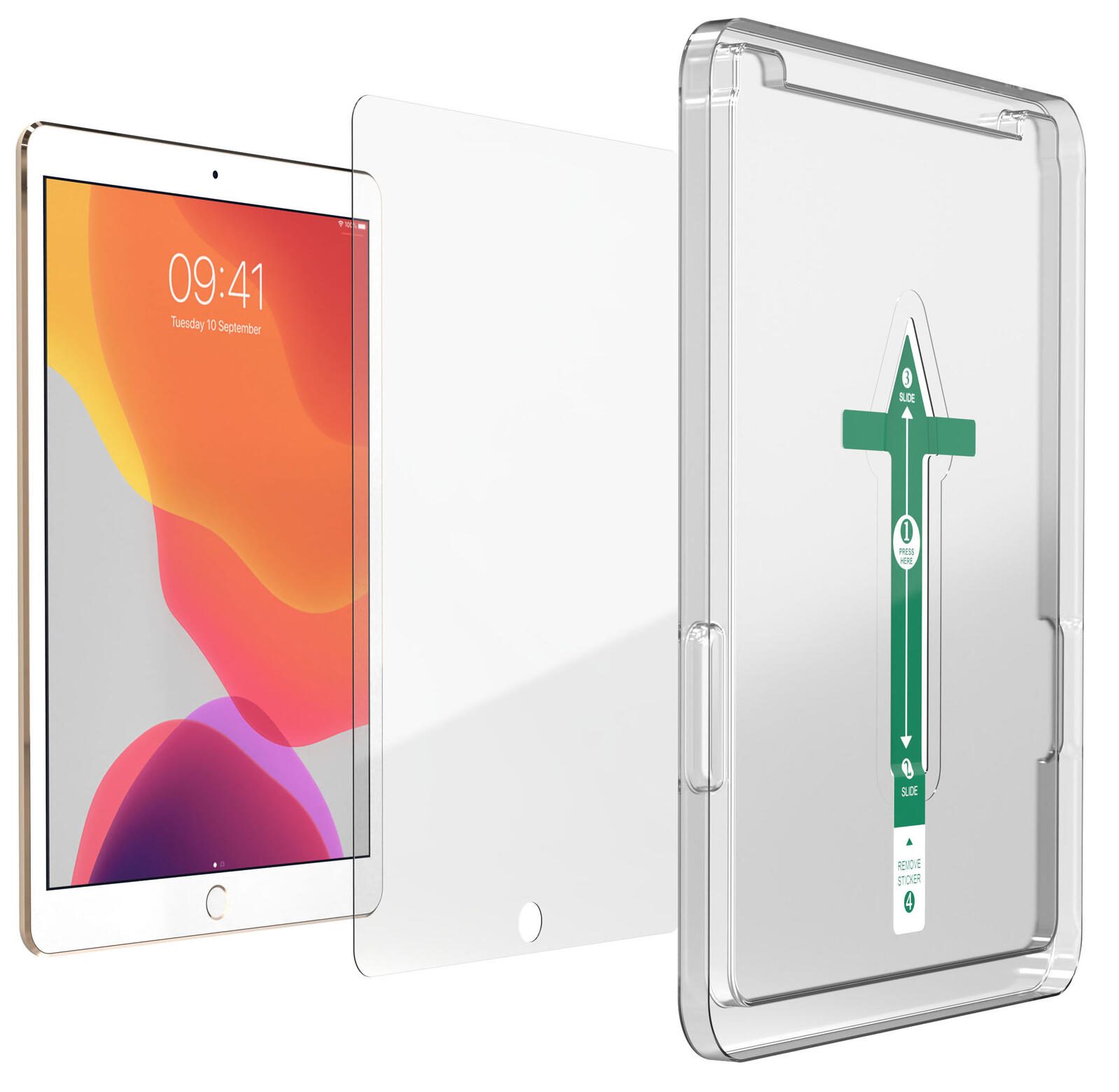 NEXT ONE Display-Schutzglas passend für Modell: iPad 7. Gen (2019) - Apple