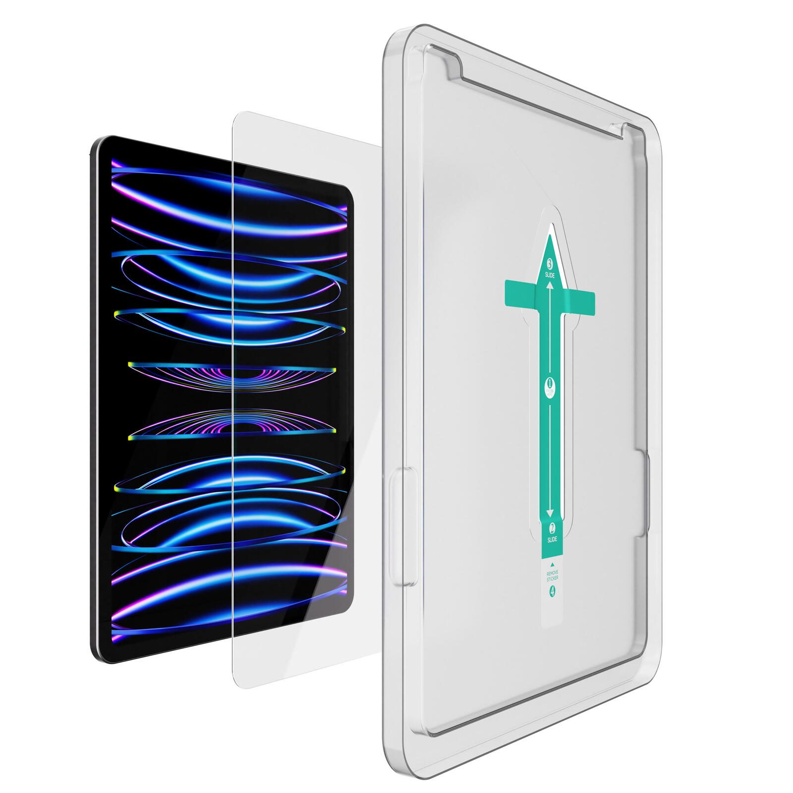 NEXT ONE Display-Schutzglas passend für Modell: iPad Pro 11" 2. Gen (2020) - Apple