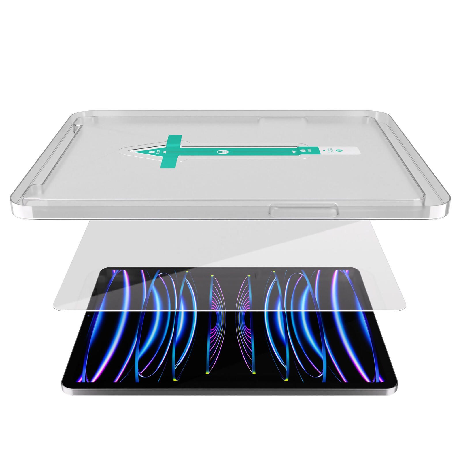 NEXT ONE Display-Schutzglas passend für Modell: iPad Pro 11" 2. Gen (2020) - Apple
