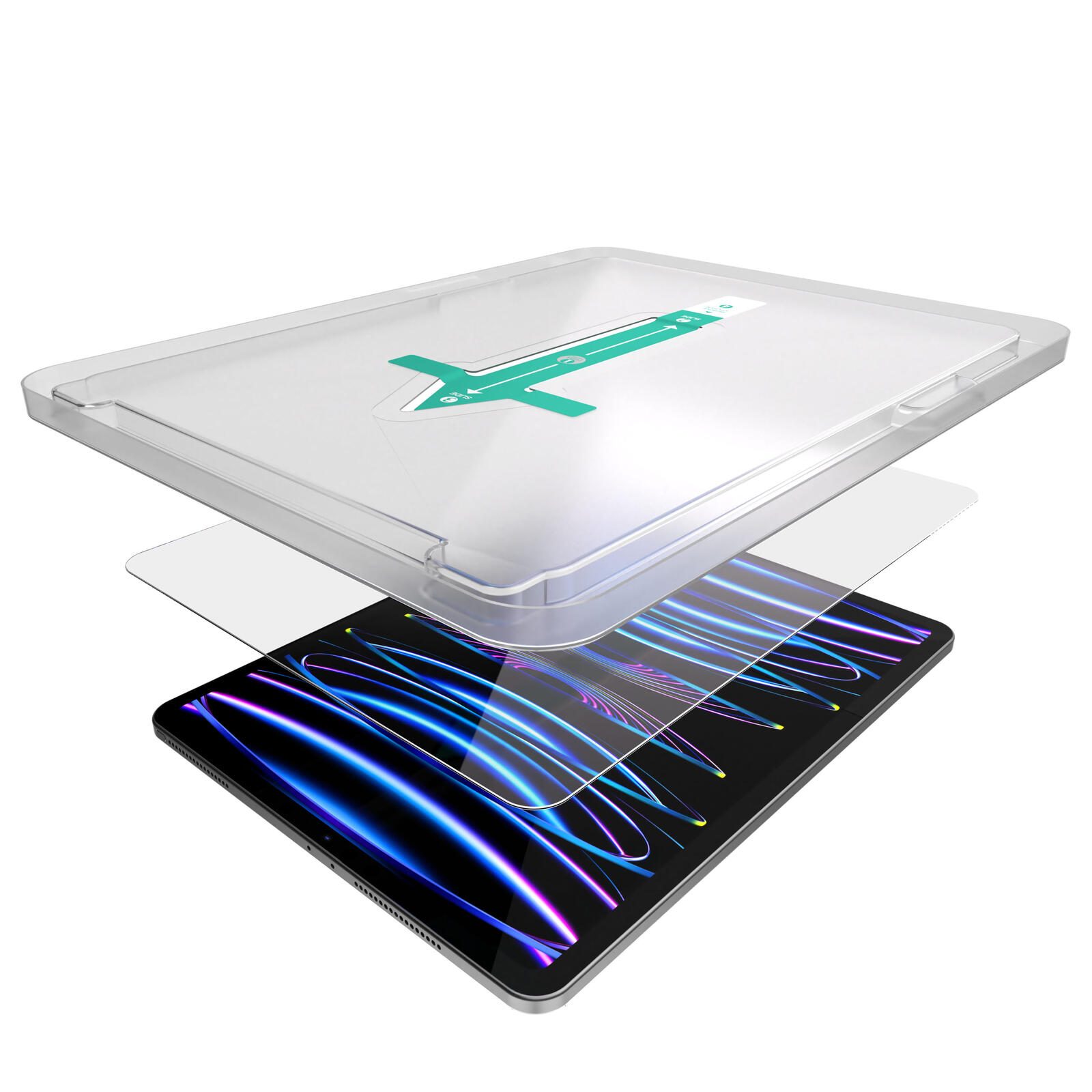 NEXT ONE Display-Schutzglas passend für Modell: iPad Pro 11" 2. Gen (2020) - Apple