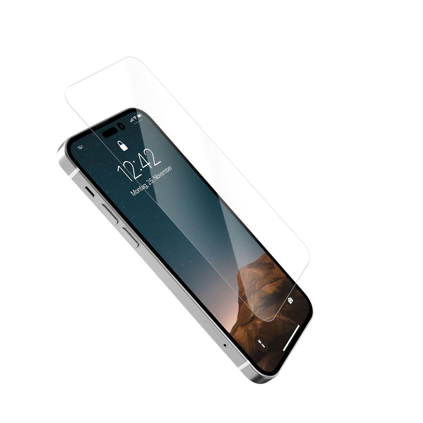 WOODCESSORIES Display-Schutzglas passend für Modell: iPhone 14, iPhone 14 Pro - Apple