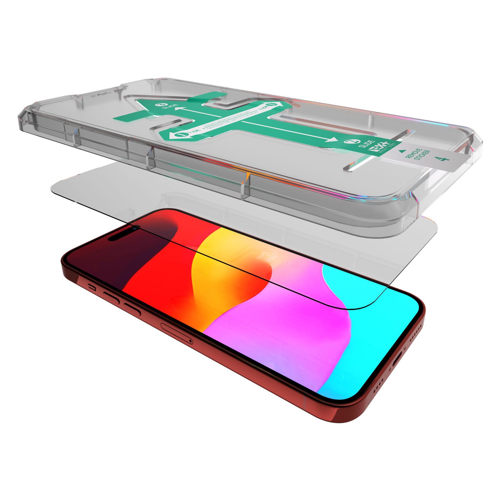 NEXT ONE Display-Schutzglas passend für Modell: iPhone 15 Pro Max - Apple