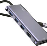 XLAYER Multiport-Adapter USB C Hub 6-in-1 6-in-1